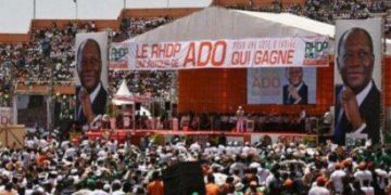 Côte d&rsquo;Ivoire : naissance du RHDP, Alassane Ouatarra désigné président