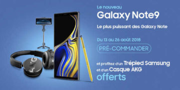 Tunisie: le Galaxy Note 9 en précommande sur SamsungLounge.tn