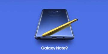Le nouveau Galaxy Note9, dernier né de Samsung