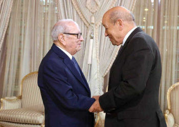 Tunisie : le chef de l’Etat reçoit le ministre français de l’Europe et des Affaires étrangères, Jean-Yves Le Drian