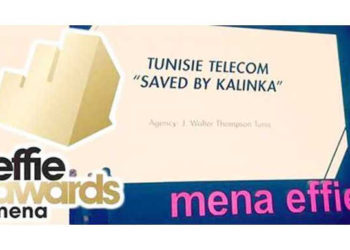 Tunisie Telecom remporte le Golden Award lors du dixième anniversaire des « Effie Awards Mena »