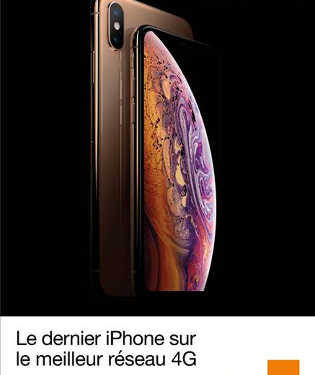 Tunisie : L’iPhone XS  disponible à partir du 23 Novembre  chez Orange