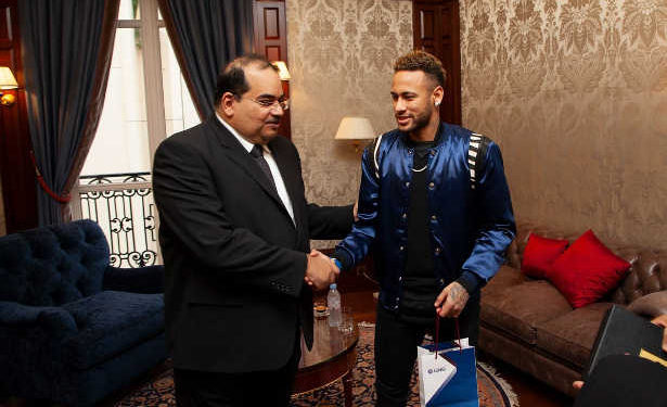 Nomination de Neymar Jr ambassadeur mondial de la marque du Groupe QNB