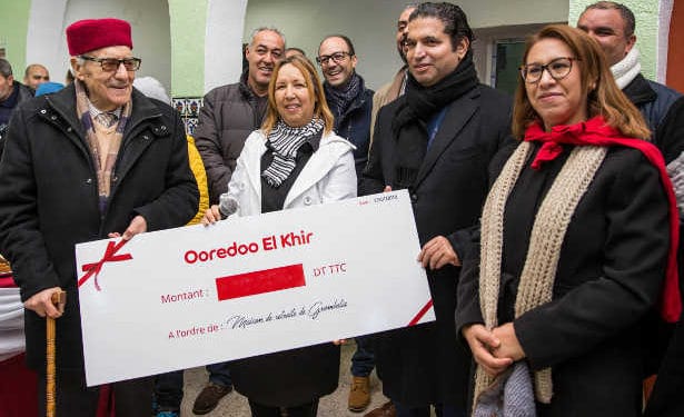 Tunisie : Ooredoo El Khir réchauffe les cœurs des résidents de la maison de retraite de Grombalia