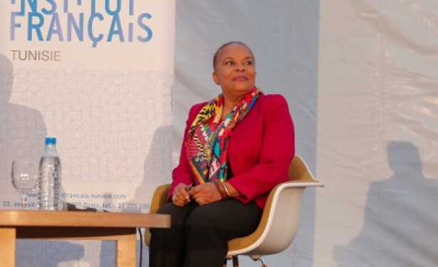 Tunisie : Christiane Taubira donne une conférence  sur le thème « Je n’ai peur ni du racisme, ni du sexisme, ni de la bêtise : itinéraire d’une femme engagée »