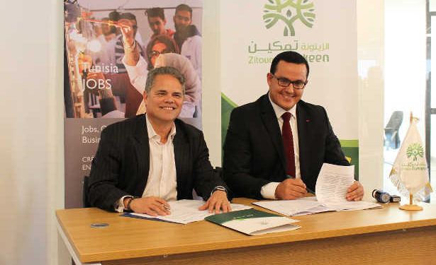 Tunisie : Signature d’une convention de collaboration  entre Zitouna Tamkeen et Tunisia Jobs