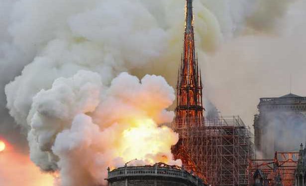 France : Incendie à Notre-Dame de Paris