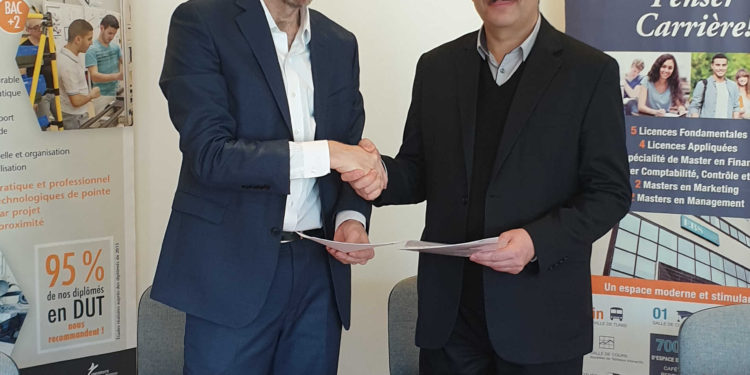 Tunisie : Signature de convention de partenariat entre l’Université Cergy-Pontoise Paris et ESPIMA BUSINESS SCHOOL – EBS Tunis