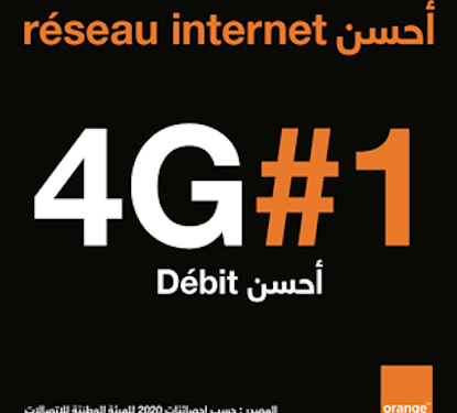 Tunisie : Meilleure qualité du réseau 3G et 4G pour Orange  sur 8 Gouvernorats selon l’INT