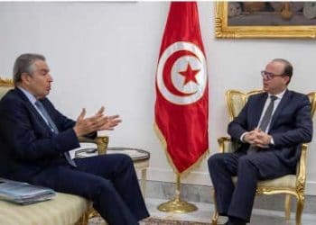 Tunisie  : Rencontre d&rsquo; Elyes Fakhfakh , Chef du Gouvernement avec  Tarak Chérif, Président de la CONECT