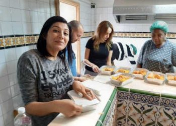 Tunisie : Le resto du cœur au profit des forces de l&rsquo;ordre, du corps Para médical et des Africains résidents en Tunisie,Une action généreuse du Club Rotary Carthage Horizons
