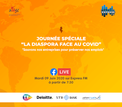 Tunisie : Express FM en partenariat avec l’ATUGE organisent une journée spéciale à la thématique « La Diaspora face au COVID »