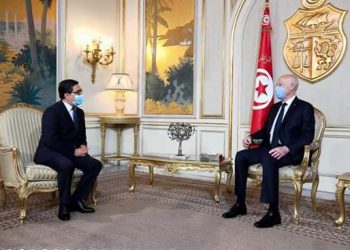 Tunisie : Le président de la République, Kais Saied, reçoit Nasser Boreita, ministre des Affaires étrangères et de la Coopération africaine et des Marocains résidant à l’étrange