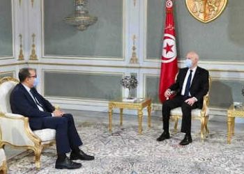 Tunisie :  Le président de la République Kaïs Saïed reçoit Hichem Mechichi,le chargé de la formation du gouvernement