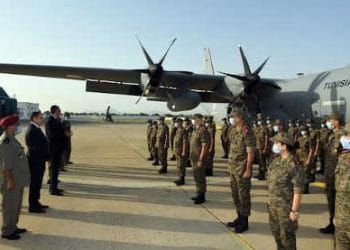 Coronavirus-Tunisie : Envoi d&rsquo;un avion militaire  chargé d’équipements médicaux à Gabès