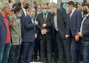 Tunisie  :  Funérailles de Bouali Mbarki