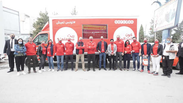 Tunisie : Ooredoo unit ses forces et poursuit son soutien national pour lutter contre la propagation du Covid-19