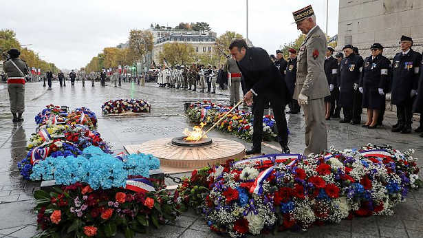 France-Première Guerre mondiale : la France célèbre le centenaire de son Soldat inconnu