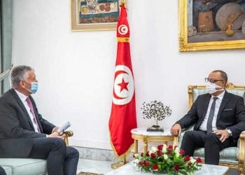 Tunisie : Hichem Mechichi reçoit l&rsquo;ambassadeur de France en Tunisie André Parant