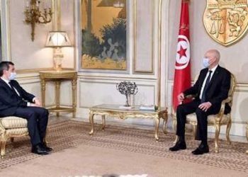Tunisie : Le président de la République, Kaïs Saïed reçoit le ministre de l’Intérieur français, Gérald Darmanin