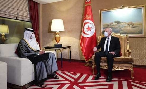 Tunisie : Le président Kaïs Saïed reçu par le Cheikh Tamim Ben Hamad El Theni au Cabinet princier