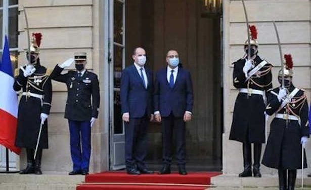 France : Jean Castex reçoit le Premier ministre tunisien Hichem Mechichi