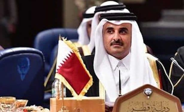 L&rsquo;émir du Qatar, Cheikh Tamim ben Hamad Al-Thani participe au 41ème sommet du Conseil de coopération du Golfe (CCG) en Arabie saoudite