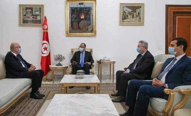 Tunisie : le chef du gouvernement Hichem Mechichi reçoit le gouverneur de la banque centrale de Tunisie