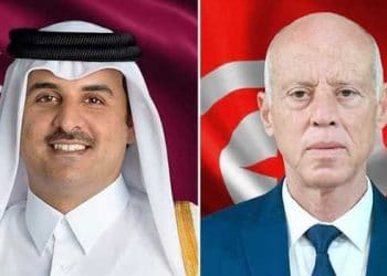 Tunisie : Son Altesse l&rsquo;Émir de l&rsquo;État du Qatar, Cheikh Tamim bin Hamad Al Thani,  exprime sa pleine solidarité avec la Tunisie et son président suite à l&rsquo;incident lié à la tentative d’empoisonnement de Kais Saied