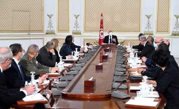 Tunisie : Le président de la République, Kaïs Saïed, préside la réunion du conseil de la sécurité nationale