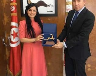 Tunisie : M. Refik Ali Onaner, Ambassadeur de Turquie en Tunisie reçu par la PDG de Tunisair