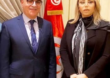 Tunisie : le ministre de l&rsquo;Éducation M. Fathi sallaouti reçoit Asma  Ben Said,  la présidente des relations  internationales et diplomatiques du centre arabe européen des droits de l&rsquo;homme et du droit international