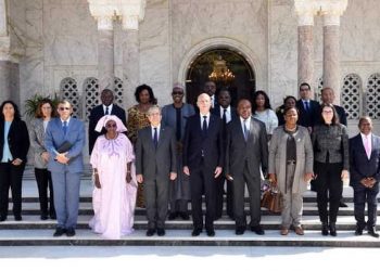 Tunisie : Le chef de l&rsquo;Etat reçoit les chefs des missions diplomatiques africaines
