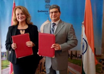 Tunisie :  signature d&rsquo;un protocole d&rsquo;accord entre l&rsquo;Ambassade de l&rsquo;Inde à Tunis et l&rsquo;Université de Jendouba pour l&rsquo;aménagement et l’embellissement du parc de l&rsquo;Université