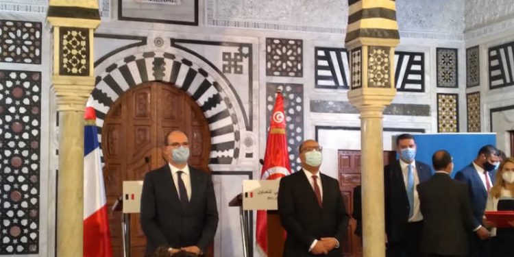Tunisie-France : Opération de solidarité  de la France  avec la Tunisie  face à la pandémie de Covid-19