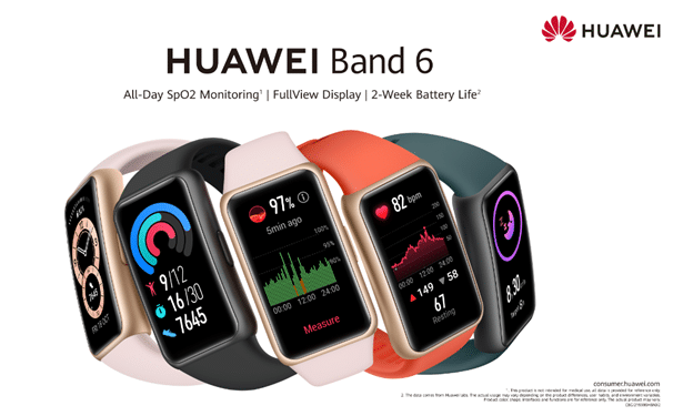 Tunisie :  le nouveau HUAWEI Band 6 débarque en Tunisie