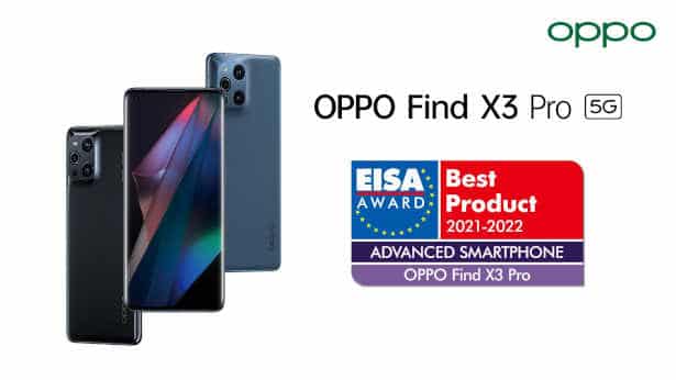 OPPO Find X3 Pro , le smartphone le plus performant de l’année selon l’EISA
