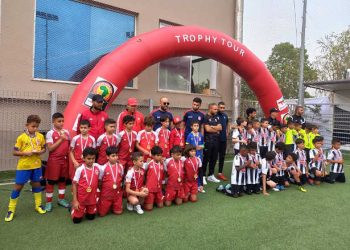 Tunisie : trophée de la Coupe d’Afrique des Nations en Tunisie par TotalEnergies ( En Photos)