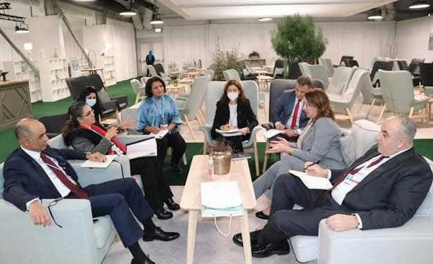 Cop26 : la ministre de l&rsquo;Environnement rencontre son homologue Algérienne et appelle au renforcement  de la Coopération  entre les deux pays dans le domaine de l&rsquo;environnement