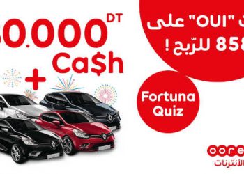 Tunisie : Ooredoo poursuit sa saga des jeux SMS et annonce une nouvelle édition du méga jeu quiz Fortuna 2021, pour plus de cadeaux