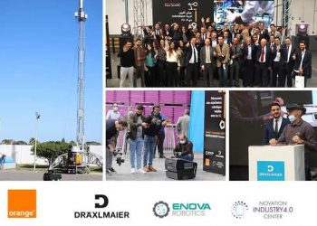 Une première en Tunisie: Orange Tunisie, Dräxlmaier Tunisie, Enova Robotics et Novation City expérimentent ensemble l’apport de la technologie 5G pour l’industrie