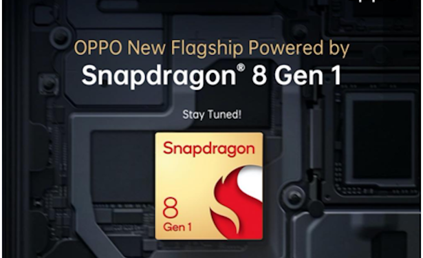 OPPO & Snapdragon 8 Gen 1 : Le nouveau smartphone emblématique d’OPPO sera l’un des premiers équipé par la puissante plateforme mobile Snapdragon 8 Gen 1