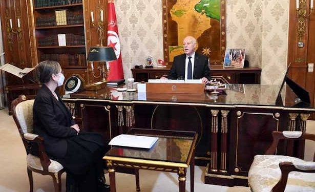 Tunisie : Le chef de l&rsquo;Etat, Kais Saied reçoit la cheffe du gouvernement