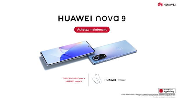 Tunisie : Le HUAWEI nova 9 est disponible sur le marché Tunisien avec un design exceptionnel