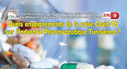 Tunisie : Le Forum Médical de Réalités, sous le thème : « Industrie pharmaceutique Tunisienne : Quels enseignements de la crise Covid-19? », les 25 et 26 mars