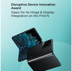 OPPO FIND N remporte le prix « Disruptive Device Innovation » aux GLOMO AWARDS 2022