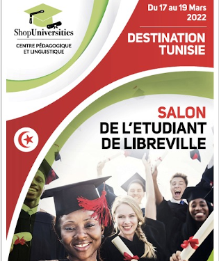 Tunisie : CONECT International accompagne du 17 au 19 mars 2022 des universités tunisiennes d’excellence au Salon de l’Etudiant de Libreville au Gabon