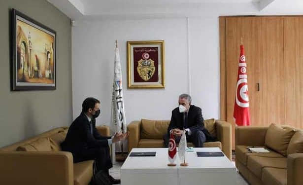Tunisie : Le président de CONECT Tarak Cherif rencontre le représentant du FMI en Tunisie Marc Gérard