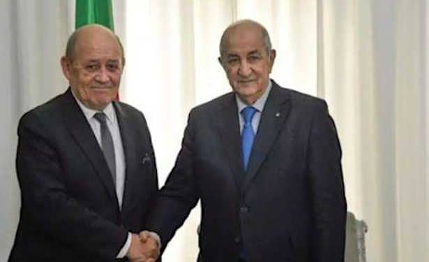 Algérie : visite de Jean Yves le Drian  en Algérie