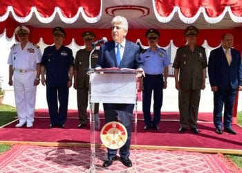 Tunisie-Célébration du 66ème Anniversaire de la création  de l&rsquo;Armée Nationale : Cérémonie de remise des Grades et Décorations